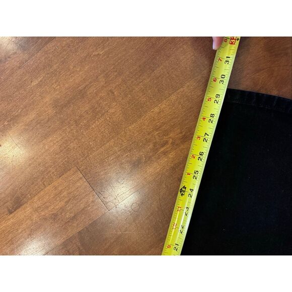 Woman’s vintage Y2K 90ies Guess high rise jeans size 29 waist black - Picture 6 of 6